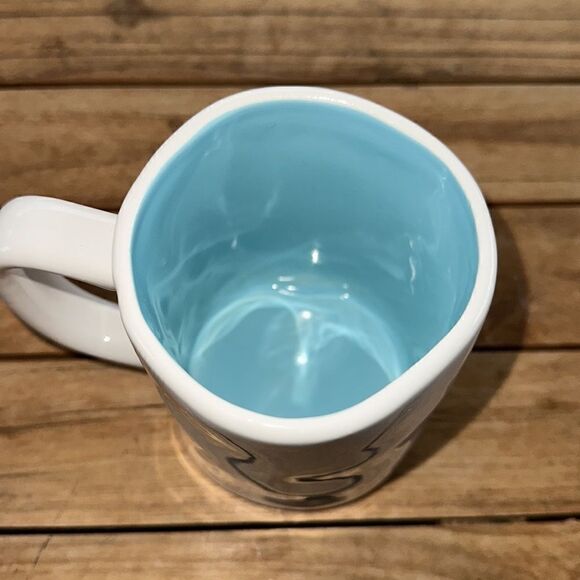 Rae Dunn/Magenta “Relax” Mug in Large Letters 16oz - Picture 4 of 5